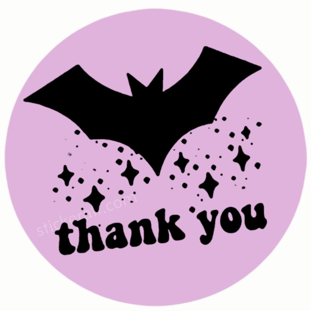 Spooky Small Business Thank You Stickers, Packaging Stickers, Thank You Stickers - Picture 12 of 13